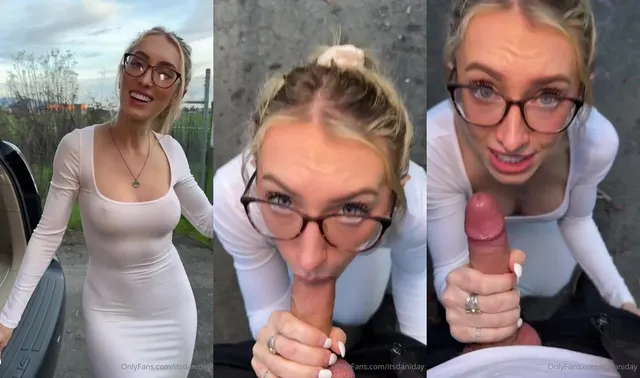 Dani Day's Steamy Facial on Her Eyeglasses