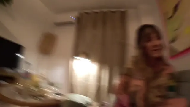 Jade Vow's Threesome: Sex, Blowjob, and Cumshot with Two Guys