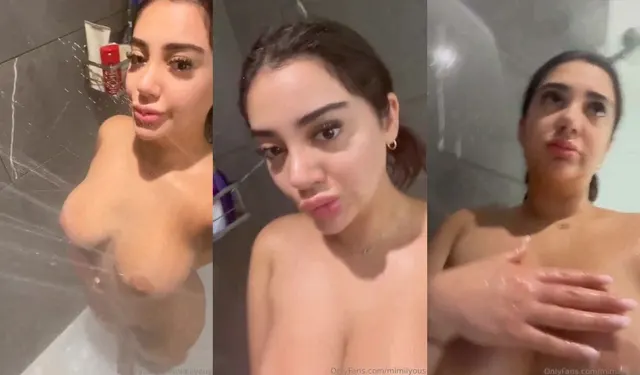 Spicyymimi Gets Naughty in the Shower