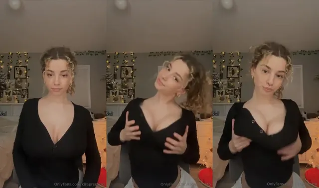 Kira Pregiato Bouncing Her Big Natural Tits