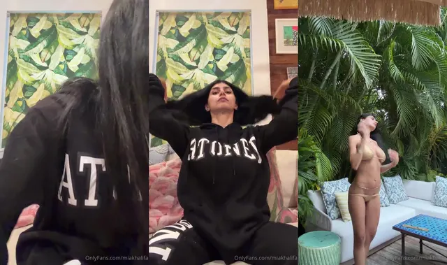 Mia Khalifa's Outdoor Teasing