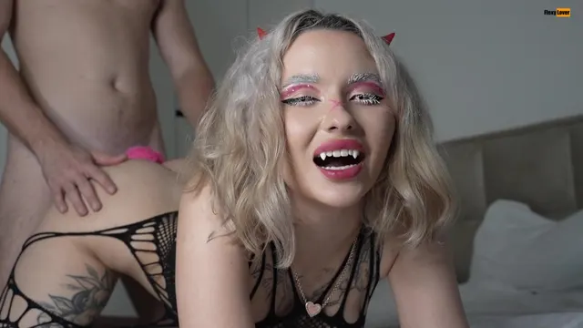Nika Legran Gets Fucked In A Succubus Costume