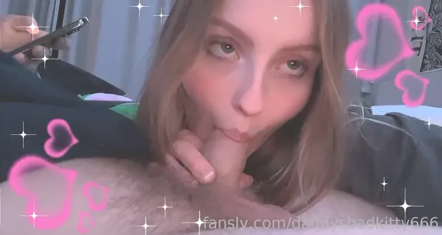 Daddysbadkitty666 Gives A Head