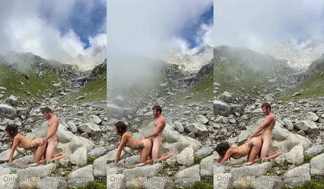 Von der Natur berührt, ficken in einem Tal