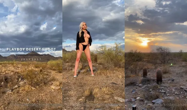 Kristen Lanae nuda nella natura