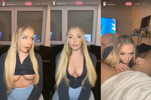 Kaiseybuun se masturba com suas leggings de ioga