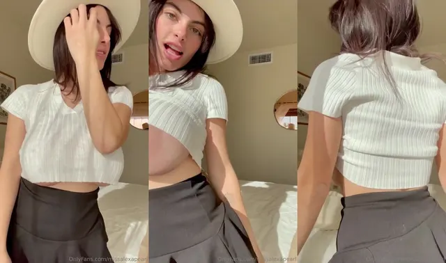 Cowgirl Alexa Pearl zeigt ihre riesigen Titten