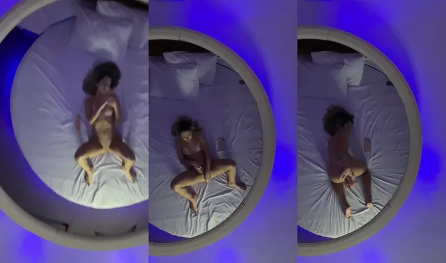 Marcela Soares zeigt den Hotelspiegel