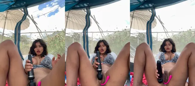 Swingerin Naomi hat Spaß mit 2 Vibratoren in ihrer Muschi