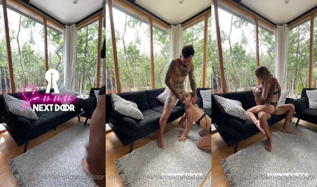 L'ami de Sammmnextdoor la convainc de baiser