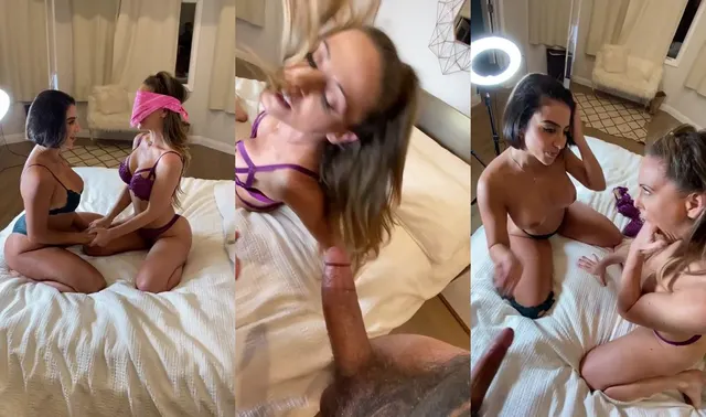 Lena The Plug Surprises Her Friend To Share A Cock