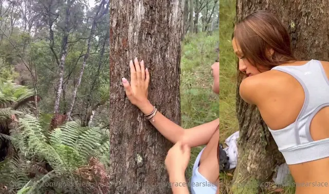 Gracewearslace fickt im Wald