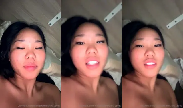 MichelleFromChina18Yes chattet beim Sex