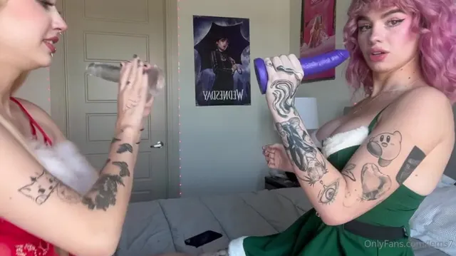CharleyGrayyy e il doppio dildo in solitaria di Lems7