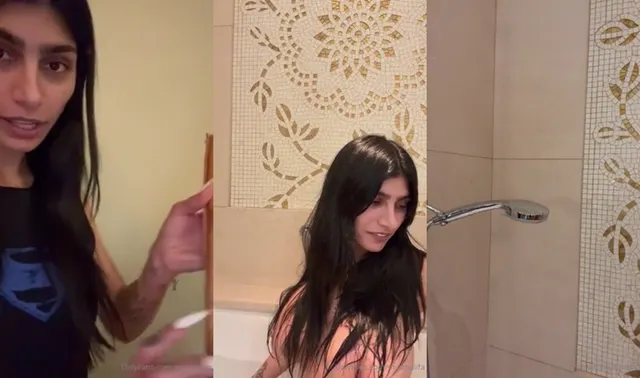 Mia Khalifa verführt in ihrer nächtlichen Routine