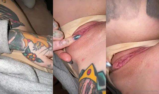 Jenniferdeku fingert ihre Fotze