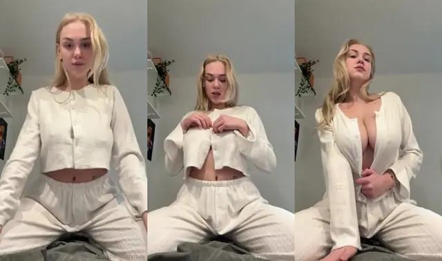 Große Titten Rosy May in einem heißen Tease