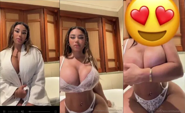 Tootatis 裸体大胸部 Onlyfans 视频泄露