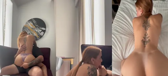 LittleMissRedOF Gets Her Pussy Pounded