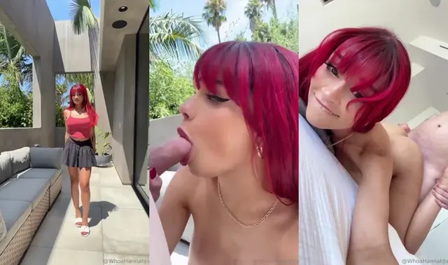 Hannah Jo zieht sich nackt aus und wird geschlagen
