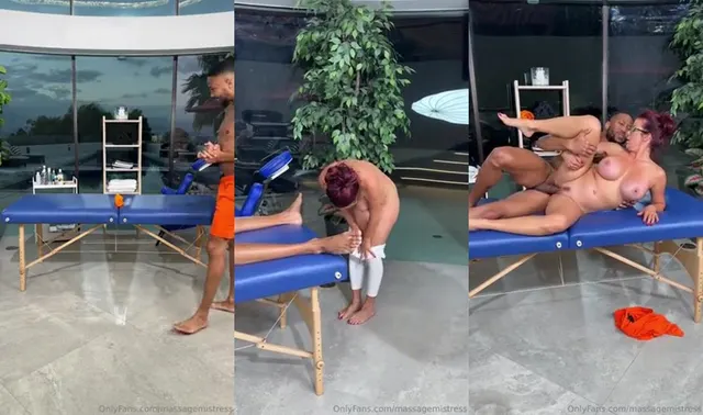 亚历克西斯·福克斯 (Alexis Fawx) 为 BBC 提供色情按摩
