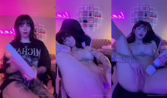 Lems7 Masturbates With Her Toys On Live
