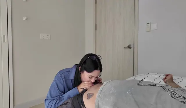 Kate Koss wird nach dem Sex vollgespritzt