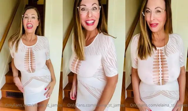 Elaina_Stjames enthüllt ihre Muschi und ihren Hintern