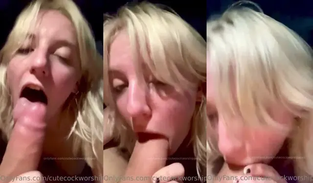 Cutecockworshipper Gives A Sloppy Head