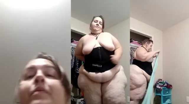 Bbw4Red20 streaming se stessa mentre si veste