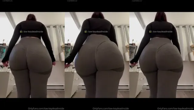 Low Keydeadinside se mueve seductoramente en leggings