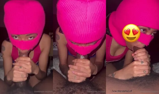Wetcreams dampfende Blowjob-Session