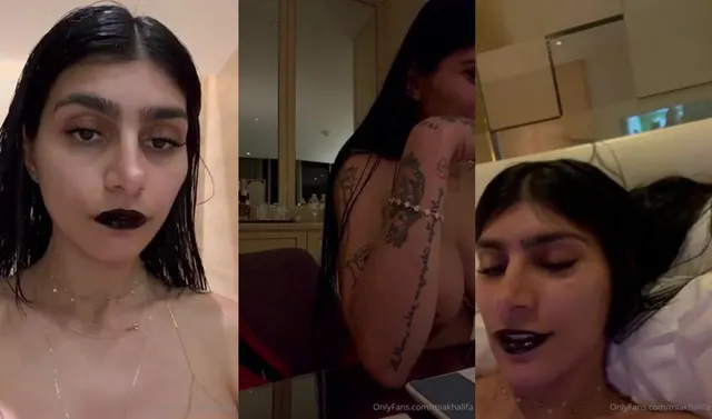 Mia Khalifa nuda chiacchiera in livestream