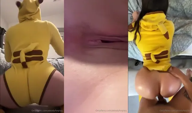 Jakara Bella Gets Plowed As Pikachu