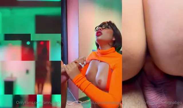 Annabgo mentre Velma impara a prendere il cazzo