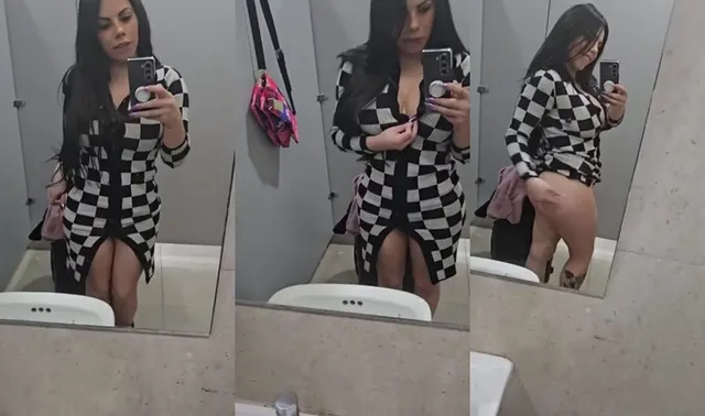 Lizbeth Rodriguez taquine sous sa robe