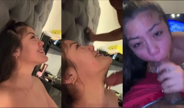 KendraSpade gag mentre fa piacere a Ricky Johnson