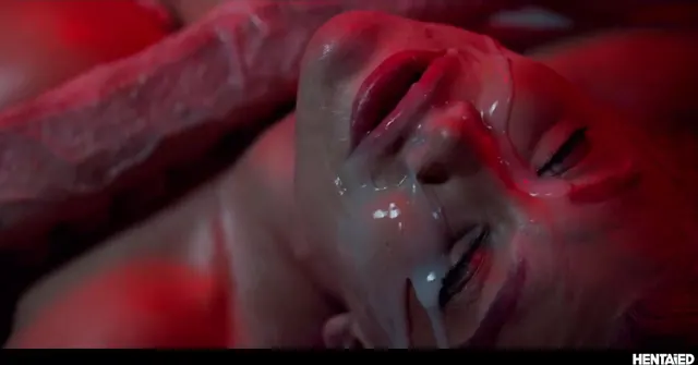 Lily Lou Sexy Krankenschwester Alien Tenticle Sex im Keller