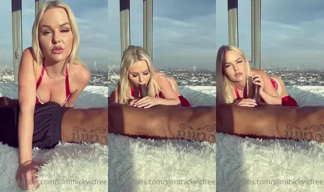 Vic Slimthick succhia il cazzo come un lecca-lecca