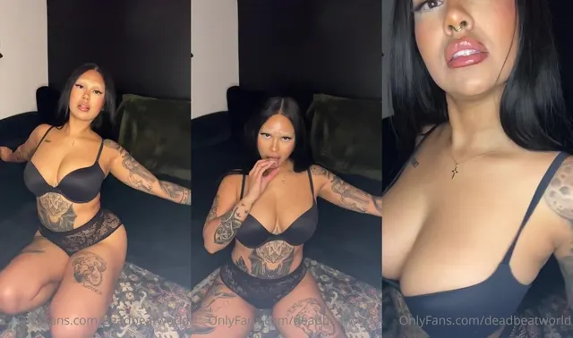 Deadbeatworld neckt in sexy Dessous