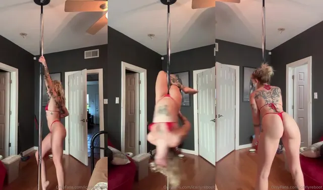 Icarlyreboot macht Pole Dance auf sexy Art und Weise