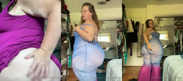 Hourglassleigh twerkt im körperbetonten Outfit