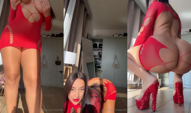 SoyMafe zeigt ihren sexy Körper