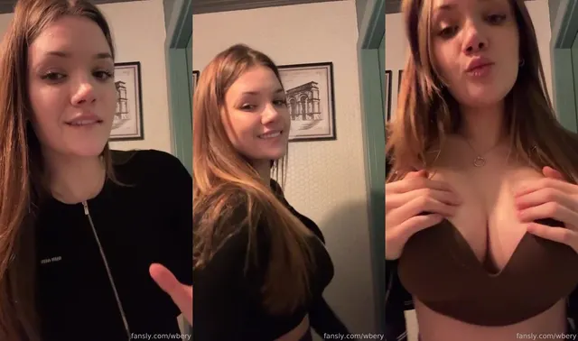 Wbery 脱下夹克进行乳头挑逗