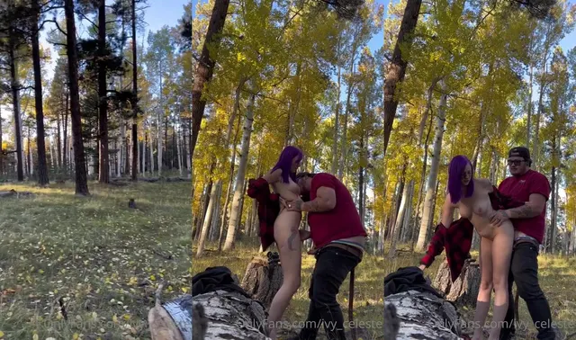 Sexe debout en plein air avec Ivy_Celeste