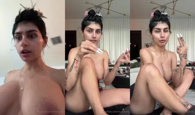 Mia Khalifa oben ohne Rauchervideo durchgesickert