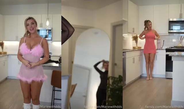 Mariewithdds unzensierter expliziter Anprobe-Haul