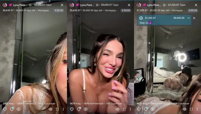Lyna Perez 5 gennaio Video in live streaming trapelato
