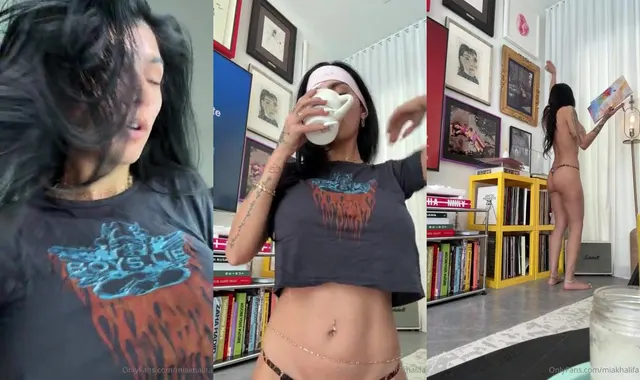 Mia Khalifa: 26-minütiges Morgenroutinenvideo durchgesickert