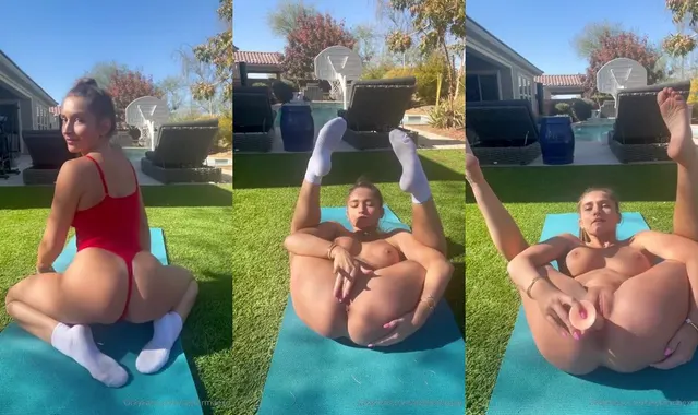 Nacktes Yoga-Video von Skylarmaexo durchgesickert